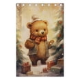 thumbnail image 4 of Bear Christmas Trees Gifts Black Out Curtains 84 Inch Length for Bedroom Living Room Windows 2 Panels Set, 4 of 6