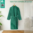 thumbnail image 3 of American Soft Linen Mens Bahrobe, Soft Absorbent Light Weight Cozy Fleece Robes for Men, 3 of 10