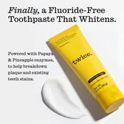 TWICE Whitening Toothpaste with 5% NHAP - Happy Mint - 3.4oz
