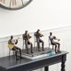 thumbnail image 5 of Deco 79 Polystone - Escultura Decorativa para m&uacute;sico, decoraci&oacute;n del hogar, estatuas con Instrumentos Dorados, Juego de 4 Cifras Decorativas de 5 Pulgadas de Ancho, 8 Pulgadas de, 5 of 8