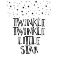 thumbnail image 2 of Straatsma, Leah 26x32 White Modern Wood Framed Museum Art Print Titled - Twinkle Twinkle Little Star, 2 of 4