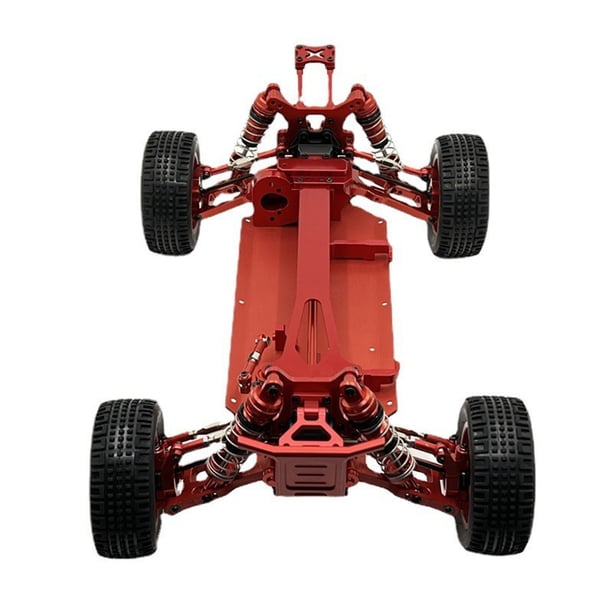 Tholdsy Kit de ensamblaje de piezas de repuesto de marco modificado de Metal de coche de Control remoto 1/12 Kits de construcción modelo Rojo Tholdsy FN010378-02