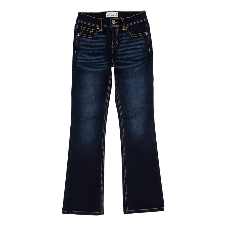 Lucky Brand Kids Girl's Deandra Bootcut Jeans in Barrier Wash (Big Kids) :  : Clothing, Shoes & Accessories