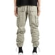 thumbnail image 4 of Pantalones largos de tela tejida para hombre con múltiples bolsillos, pantalones casuales de color sólido, pantalones de trabajo para hombre, pantalones de tela tejida, 4 of 9