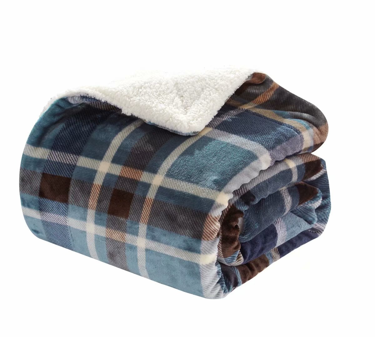 Indepandence Day Sherpa Flannel Throw Blankets Thick Reversible Plush Fleece Blanket for Bed Couch Sofa Decor USA Flag Gnome Firework Wood Ultra Soft Comfy Warm Fuzzy TV Blanket 59x79in