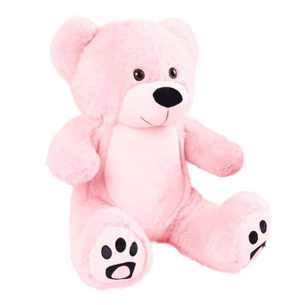 Wowmax Giant Teddy Bear Daney Cuddly Stuffed Plush Animals Daney Teddy Bear Toy Doll For Birthday Christmas Pink 10 Inches Walmart Com