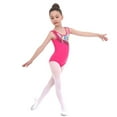 thumbnail image 5 of BULLPIANO Girls Gymnastics Leotards Sparkling Dance Clothes Biketard Sportswear 3-14 Years, 5 of 10