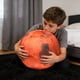 thumbnail image 4 of Almohada del planeta del sistema solar Peluche redonda • Cojín para modelos de Sol y Luna Tierra • Decoración falsa suave • Regalo educativo de astronomía en ciencias espaciales • 1 pieza incluida, 4 of 5