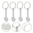 thumbnail image 5 of Milisten 6pcs Trolley Tokens Key Ring Metal Small Tokens Shopping Cart Tokens Portable Cart Tokens, 5 of 5