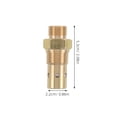 thumbnail image 2 of unbranded Valvula Antirretorno Vertical De Laton Para Compresor Con Compacto Y Alta, 2 of 6