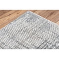 thumbnail image 3 of Alora Decor Aurora 5' x 8' Abstract Gray/Beige Hybrid Area Rug, 3 of 3