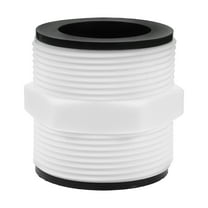 SEWCHICS Above Ground Pool Hose Connector Adapter for Pumps Made of Durable Plastic White Color Ensures No Leakage