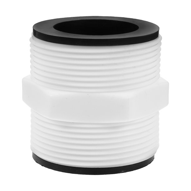 Conector de manguera de piscina para piscinas elevadas Adaptador resistente para mangueras de bombas de piscina