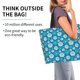thumbnail image 2 of Disketp Daisies Flowers Bolsa Tote Estampada para Mujer, Bolso de Hombro y de Mano para Compras y Viajes, 2 of 8