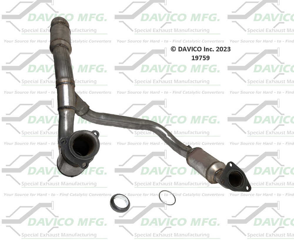 Davico Mfg 19759 Direct-Fit Catalytic Converter