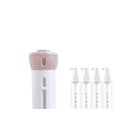 thumbnail image 1 of Botella Dispensador Shampoo Crema Para Viajes 4in1 Portatil Xtellar Rosa, 1 of 3
