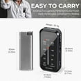 thumbnail image 4 of Pocket Radio, Mini AM FM Transistor Radio, Portable Stereo Battery Operated Radio with Headphones, Back Clip and Signal Indicator, Suit for Emergency, Walking, Running, Good Gift for Senior, Kids, 4 of 6