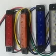 thumbnail image 3 of relayinert 4 Pcs Haute Luminosité Indicateurs de Camion Marqueur Latéral Feux de Signalisation Faciles à Installer Grand Application Rouge, 3 of 6