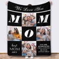 thumbnail image 3 of Photo Blanket Customized Customized Blanket Gifts for Best Friend Sister Family Dad Mom Daughter Son (7 Size) Blankets, 3 of 5