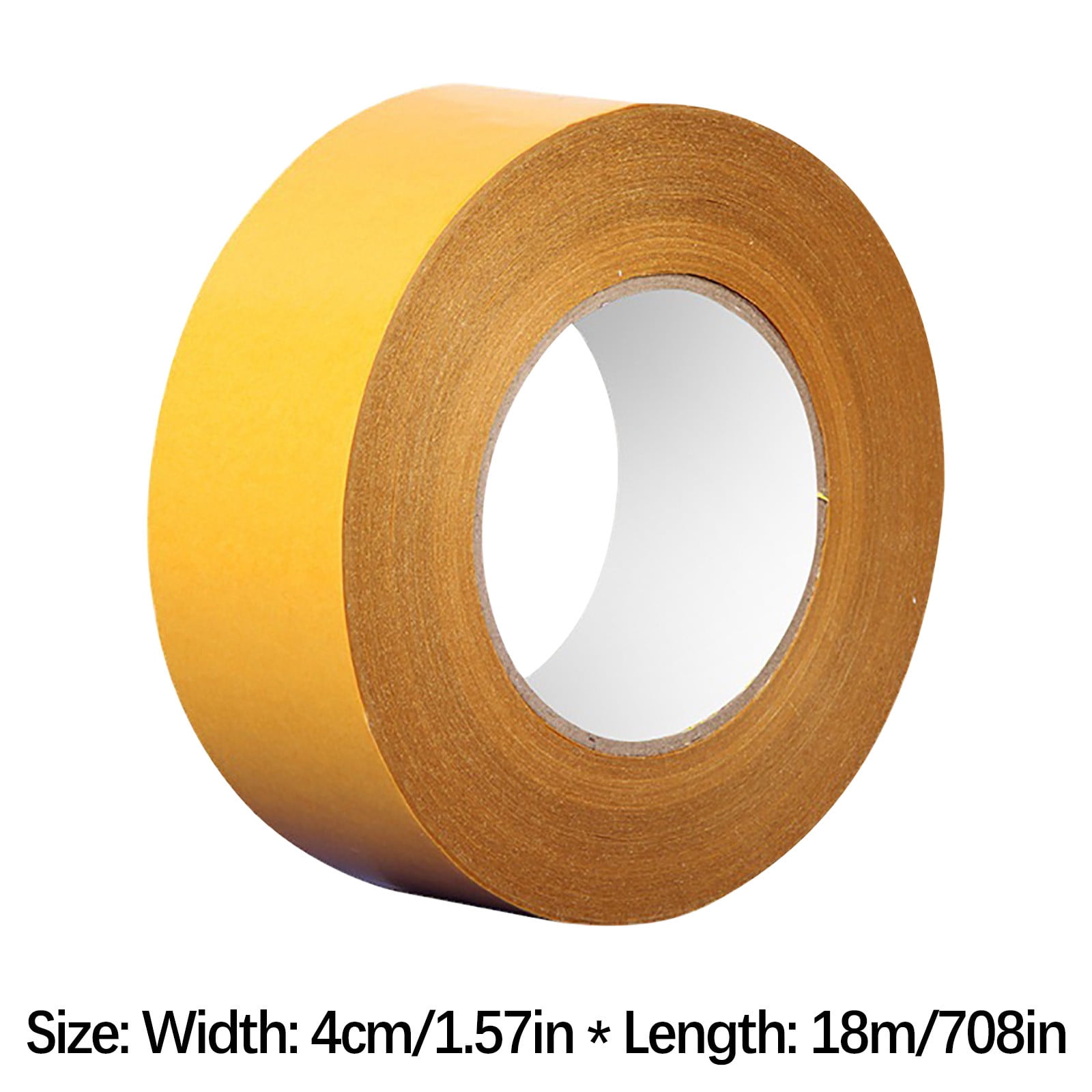 High-Viscosity Cloth Base Tape, Transparent Double-Sided Carpet Adhesive, Strong Grip Mesh Reinforced Tape for Flooring Installation Use