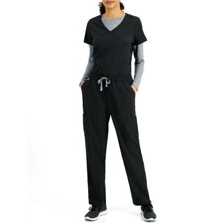 

Hanes Comfortfit Stretch 3 Piece Scrub Set with Women s and Women s Plus Longsleeve Underscrub Tee