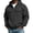 Dark Gray, variant on Men's Multi Pockets Quarter Zip Pullover Tactical Hoodie Sweatshirt, Loose Fit Long Sleeve Casual Hooded Top for Men Fall Daily Street Wear