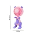 thumbnail image 4 of Pequeño Ventilador Usb Ventilador de refrigeración de mano Soporte para teléfono móvil Refrigerador de aire pequeño para el hogar (rosa) Wdftyju Libre de BPA, 4 of 4