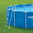 thumbnail image 3 of Funsicle 52" SureStep Pool Ladder, for Above Ground Swimming Pools, Blue & White, 3 of 5