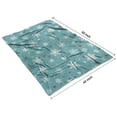 thumbnail image 4 of Blue Christmas Snowflake and Star Pattern Blanket,Comfortable Soft Flannel Throw Blanket,All Season,Warm Lightweight Blankets for Sofa Bed Couch Living Room Chair,40"x50", 4 of 4