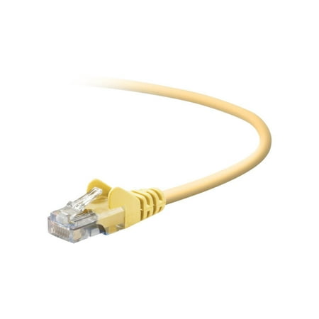UPC: 0722868170618 | BELKIN 25 ft Cat 5E Yellow Color Network Ethernet Cables