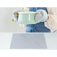 thumbnail image 5 of REGALWOVEN Placemats Set of 6 Design Placemats for Kitchen Dining Table Decor Washable Heat Resistant Table Placemats Wipeable Table Mat Light Blue 18*12in, 5 of 7