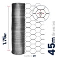thumbnail image 2 of Malla Hexagonal Akron Altura 1.75mts Abertura 38mm Calibre 20'' Rollo 45mts Reforzada, 2 of 2