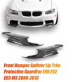 thumbnail image 3 of 1Pair Car Front Left & Right Lower Bumper Splitter for E90 E92 E93 M3 2006-2013 Front Lip Trim Prote, 3 of 5