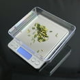 thumbnail image 4 of Walbest 3kg/0.1g 500g/0.01g Stainless Steel Digital LCD Kitchen Jewelry Electronic Scale, 4 of 5