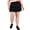 Deep Black, variant on Id Ideology Plus Size Flounced Active Skort, Black, 3X
