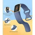 thumbnail image 2 of Comvin Soft Silicone Wristbands Compatible With Fitbit Charge 6 / 5 Bands for Women Men, 2 of 6