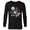 Black, variant on Disney Donald Duck Sports Football Soccer Fun & Games 2024- Long Sleeve T-Shirt for Men - Customized-Navy