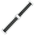 thumbnail image 3 of REQO Bracelet en Acier Inoxydable Compatible avec Fitbit Versa 4 / Fitbit Sense 2 / Fitbit Versa 3 / Fitbit Sense, Bracelets de Montre en Métal Réglables, Remplacement de Bracelet pour Femmes Hommes, 3 of 7