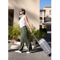 thumbnail image 5 of RBX Active Women's Full Length Stretch Knit Trouser Pants with Elastic Back, 5 of 5
