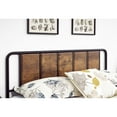 thumbnail image 4 of VECELO 3-Piece Bedroom Sets Metal Bed Frame and 2 Nightstands, 4 of 8