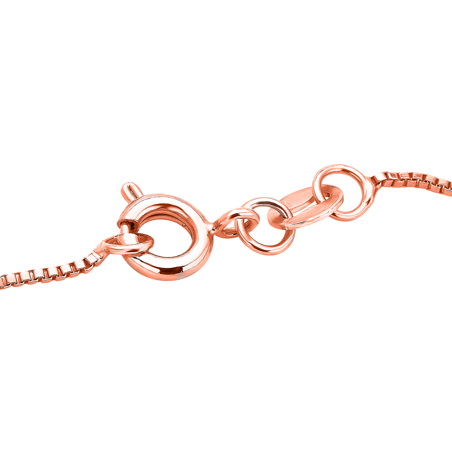 Arista Diamond Accent 14k Rose Gold plated Elephant Pendant in Brass, 18"