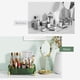 thumbnail image 5 of Organizador de maquillaje para tocador, encimera organizadora de baño para cosméticos, cuidado de la piel, soporte para lápiz labial, pinceles, 27*20*9cm, 5 of 5