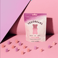 VegoBears Malibu Vegan Gummy Bears Foamy Organic Gummy Bears, NonGMO