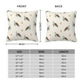 thumbnail image 2 of Pofeuu Sea Turtle Print Double-sided plush pillowcase Square Throw Pillow Covers Pillows Cover for Living Room Bedroom Sofa Couch Cushion Cover（No pillow core）-24"x24", 2 of 7