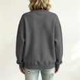 thumbnail image 4 of Womens Casual Crewneck Sweatshirt Long Sleeve Shirts Pullover Tops Fall Fashion Clothes, 4 of 6