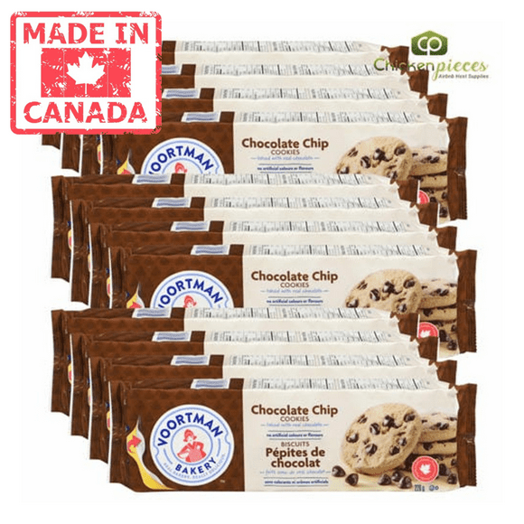 Voortman Cookie Chocolate Chip 228GR/8oz (12/Case) - Canadian Made