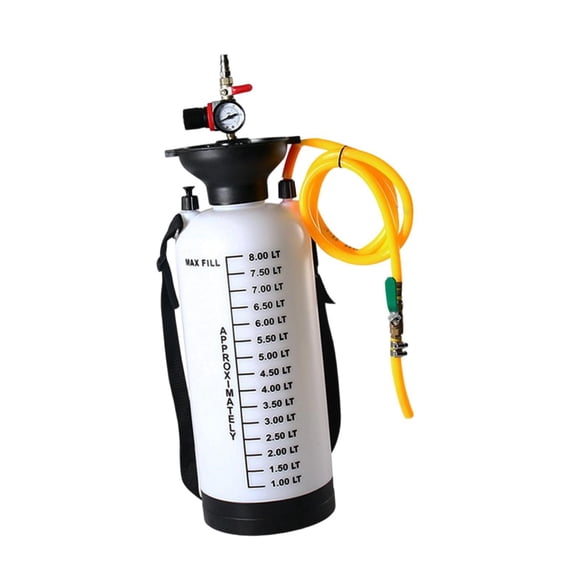 funtasica Pompe à Fluide à Transmission Pneumatique Essentielle Résistante à l'Usure Pompe de Transfert d'Huile 5 L avec Connecteur