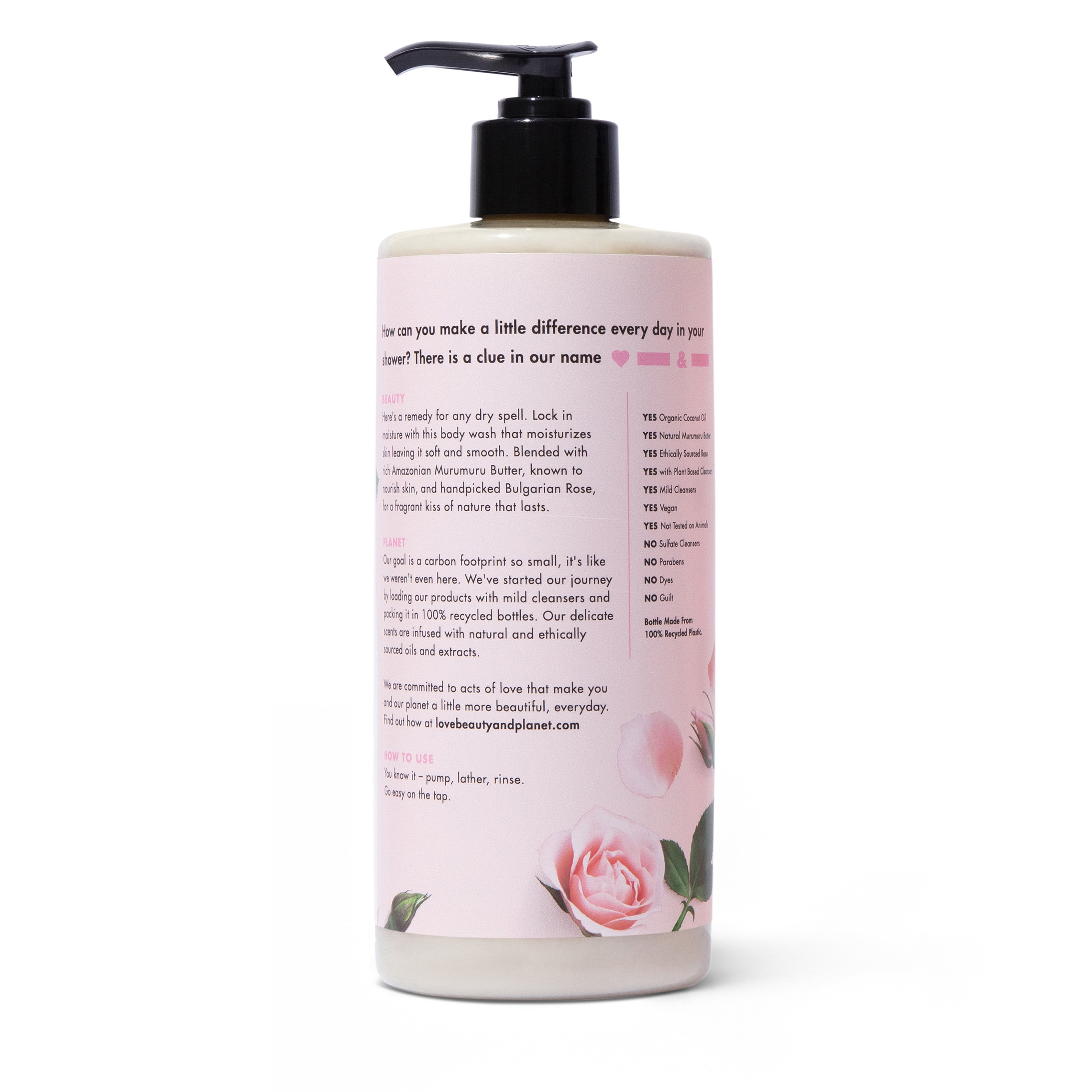 how to use body wash
