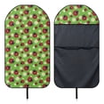 thumbnail image 6 of XYZCANDO Ladybug Daisy Pattern Terry Cloth Car Seat Covers Machine Washable, Suitable for Van Truck Seat Bucket Seat, Car Seat Towel Cover, for Trucks Vans, 6 of 7