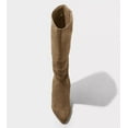 thumbnail image 2 of Faux Suede Taupe Women's Junie Tall Knee High Boots 5.5, 2 of 3